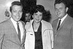 Andy Williams with Mrs. Roberts and Art