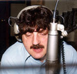 Dave at WJAR, 1974