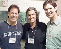 Rick Dees, Gary Edens and Steve Roddy (Ken Lowe)