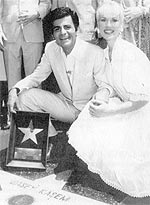 Casey and Jean Kasem at Hollywood Walk of Fame, 1981