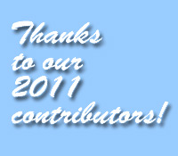 Thanks to our 2011 Contributors