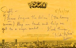 Note from Rick Dees