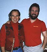 Jimmy Buffett and Jay, 1989