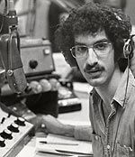 Picture of Rob Frankel at his college radio station
