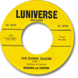 Luniverse Flying Saucer Label